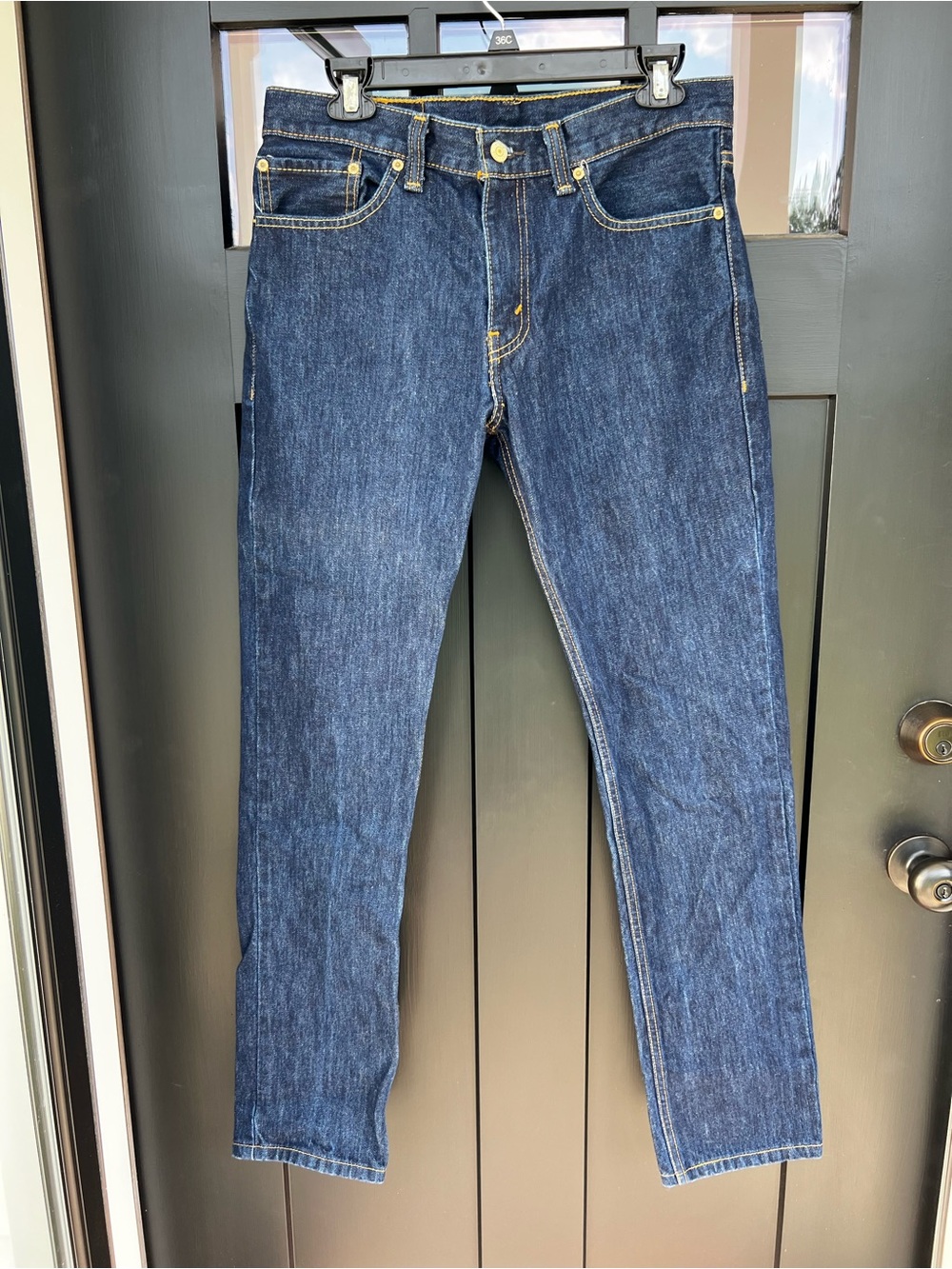 Levi's Men's 511 Dark Wash Straight-Leg Jeans 32x32
